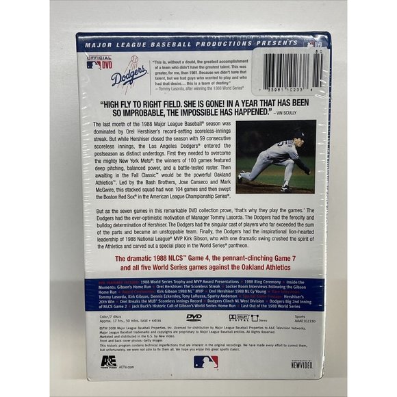 Los Angeles Dodgers 1988 World Series Collector's Edition 7 disc DVD Brand New - Picture 3 of 12